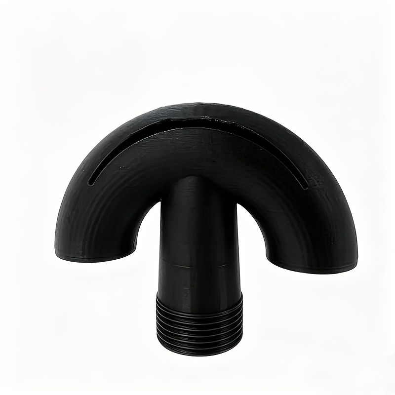 3/4 Inch Universal Swimming Pool Aeration Fountain, Cools Hot Water, Creates Waterfall Spray for Above Ground & In Ground Pools, Black 5Pcs