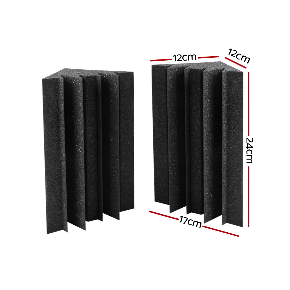 Alpha Acoustic Foam 40pcs Corner Bass Trap Sound Absorption Proofing Treatment โ image 2