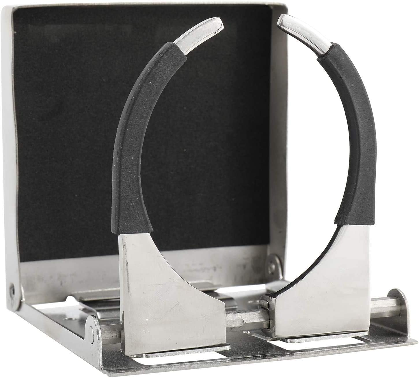 316 Stainless Steel Adjustable Fold Down Cup Drink Holder Marine Boat Caravan Car for Mug up to Dia 3.15" โ image 6