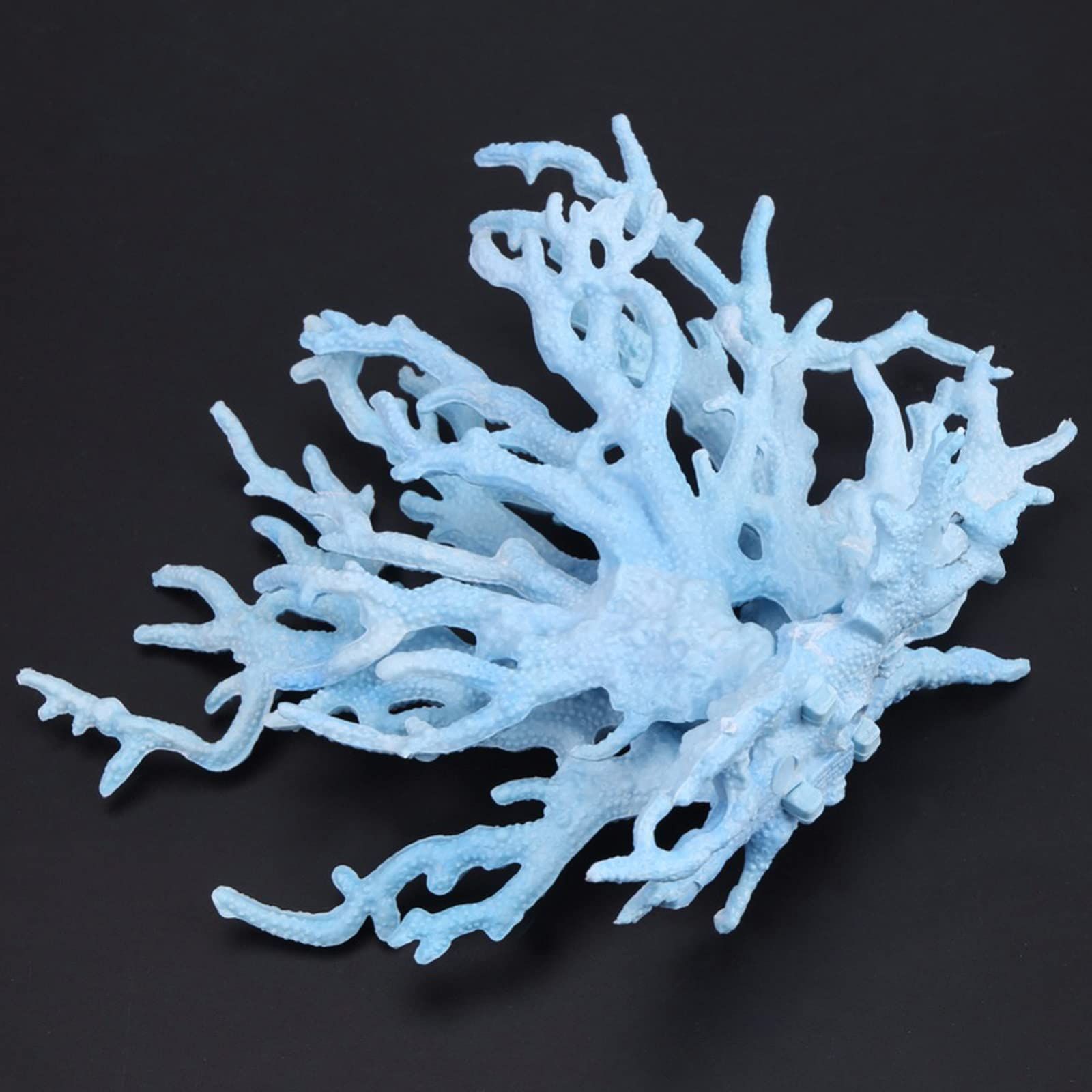 Aquarium Coral Ornament Resin Coral Reef Decor Artificial Aquarium Plants Landscape Fish Tank Accessories Decorations, Blue — image 2
