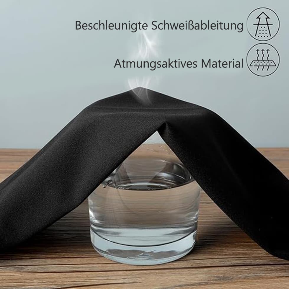 Breathable Quick-Dry Arm Warmers with Shoulder Protection and Thumb Holes, Wood — image 4