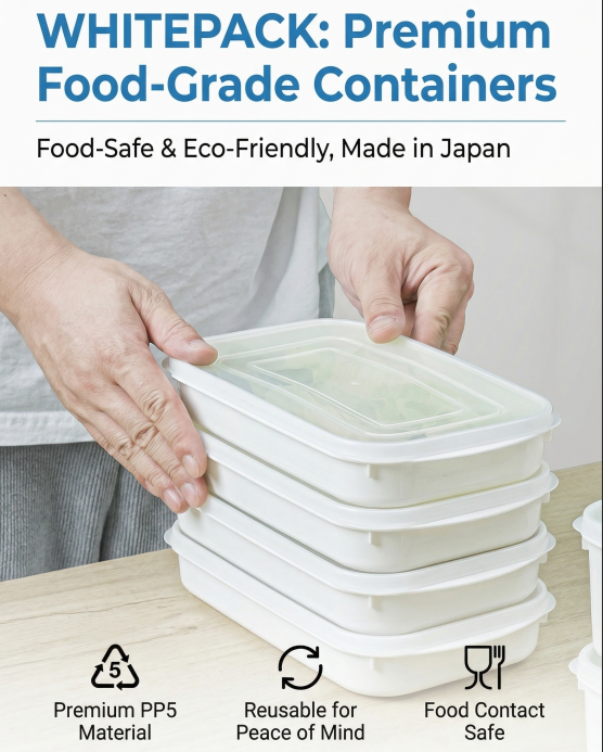 Airtight Food Storage Containers Set – 5-Piece Multi-Size (2x350ml, 1x700ml, 1x800ml, 1x1600ml), BPA-Free, Freezer & Microwave Safe with Soft-Seal Lids — image 4