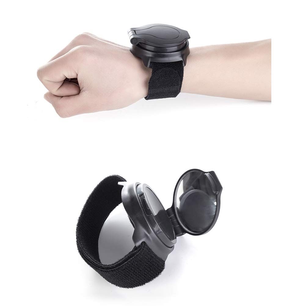 2pcs Bike Mirrors Cycling Rear View Mirror Adjustable Wrist Band Mirror Bicycle Wristband Rear View Mirror โ image 3