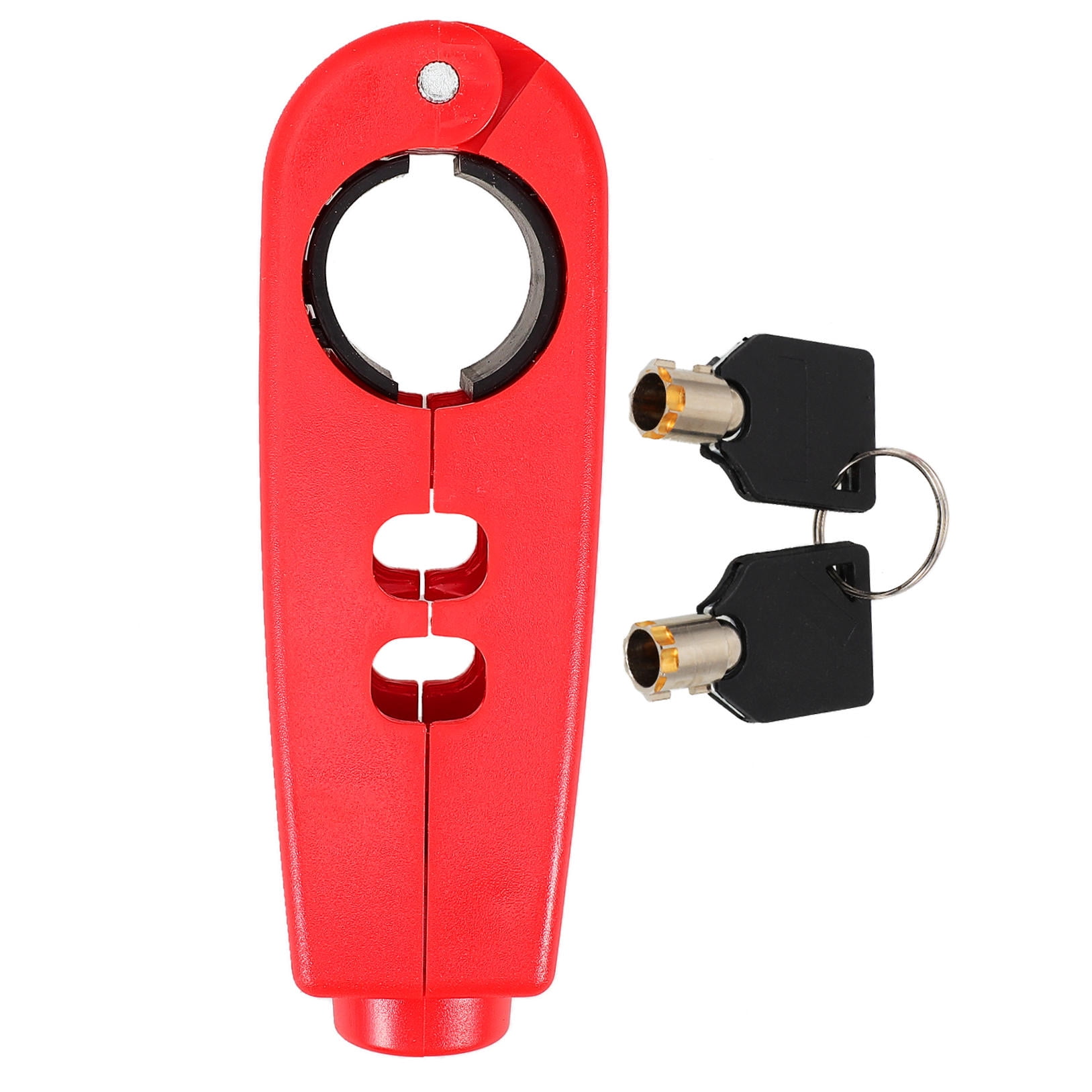 1Pcs Compact Anti-scratch Surface Handlebar Lock Bicycle Outdoor Use 5.9x1.97x1.38in โ image 5