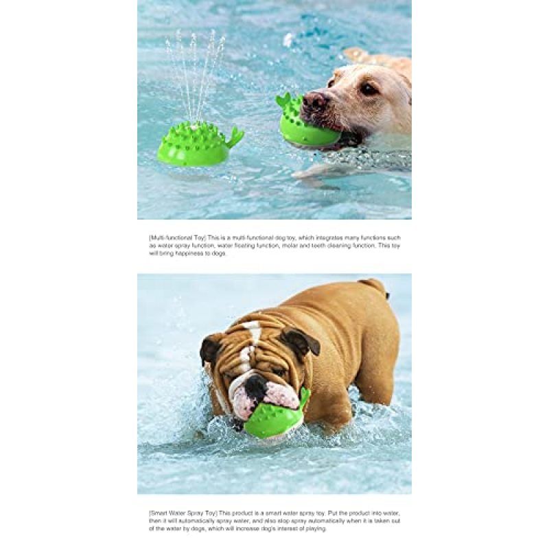 Summer Electric Water Floating Swimming Pet Bathing Water Spray Dog Toys Pet Cleaning Products Pet Supplies (Blue) โ image 3