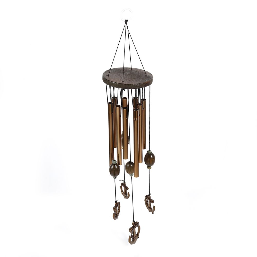 Vintage Style Tubes Windchime Church Bells Wind Chimes Door Window Hanging Home Decoration — image 6