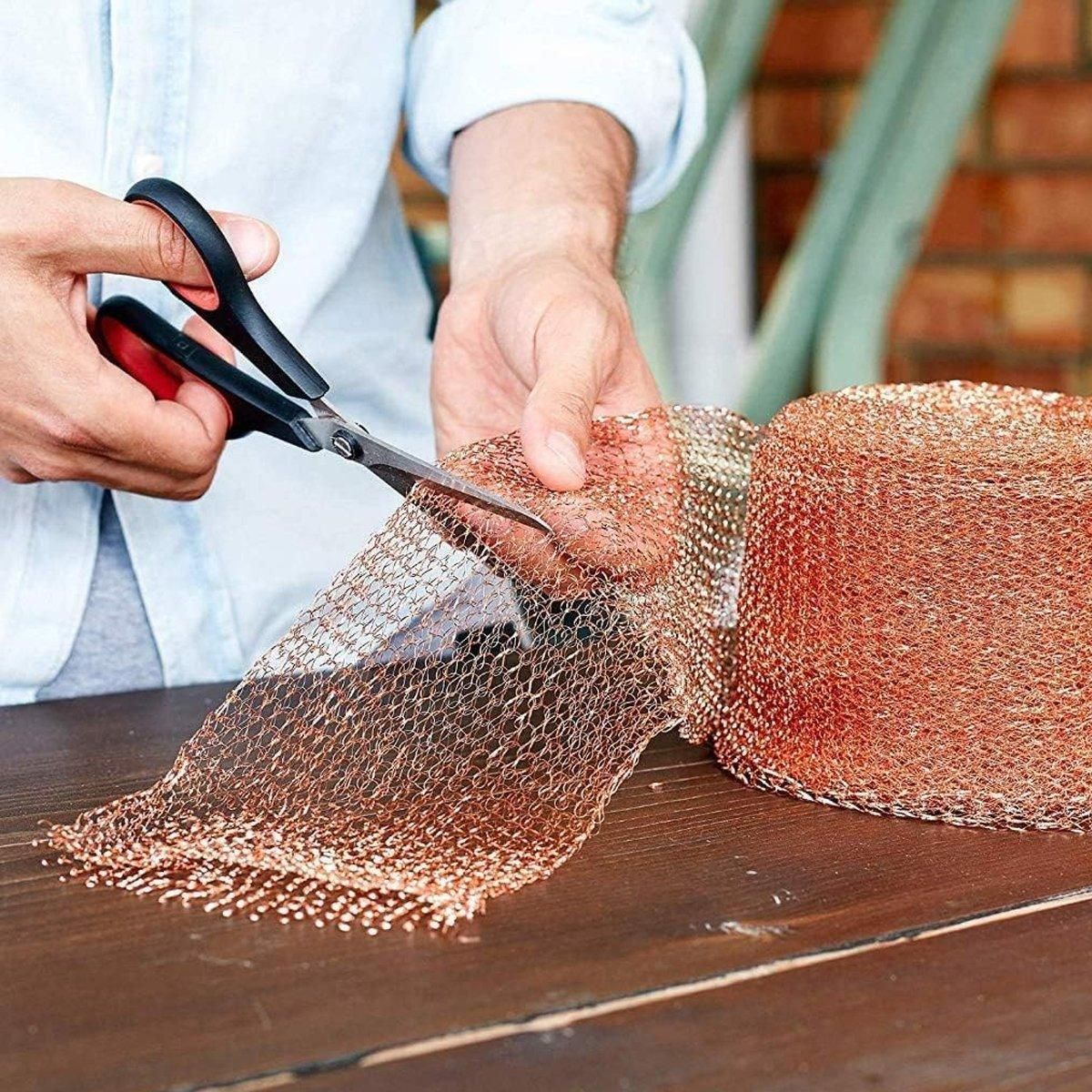 6 Metres Pure Copper Mesh Knitted Soffit Mesh Rats Rodent Slug Snail Control โ image 5