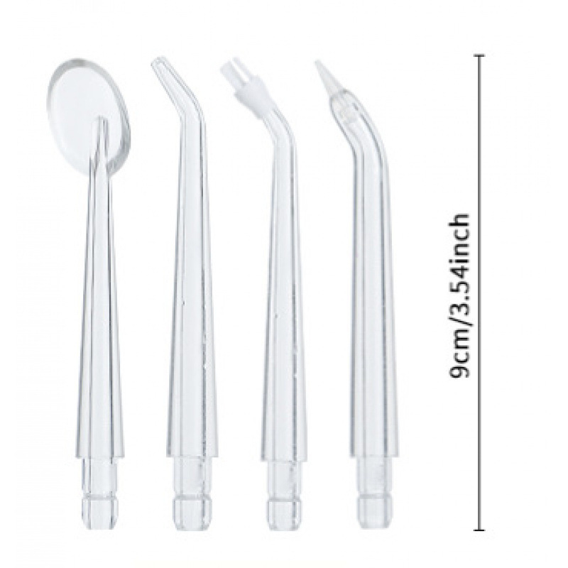 Black Cordless Water Flosser & Oral Irrigator - USB Rechargeable Portable Teeth Cleaner with 3 Modes & 4 Jet Tips โ image 2