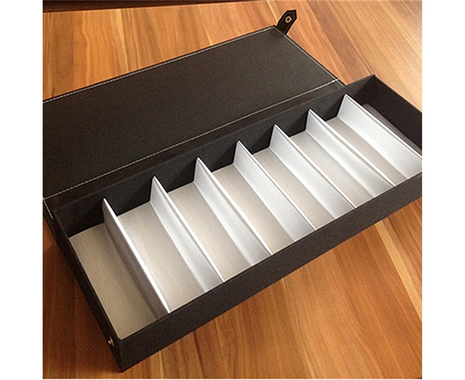 8 Grid Sunglass Glasses Storage Case Eyeglasses Display Glasswear Box Tidy Tool-Black - Black โ image 2