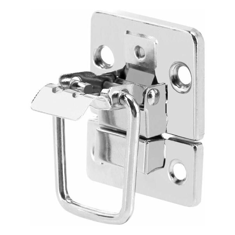 10 pcs Drawer Hardware Clasp Lock For Metal Jewelry Box Suitcase Lock Chests Latch — image 4
