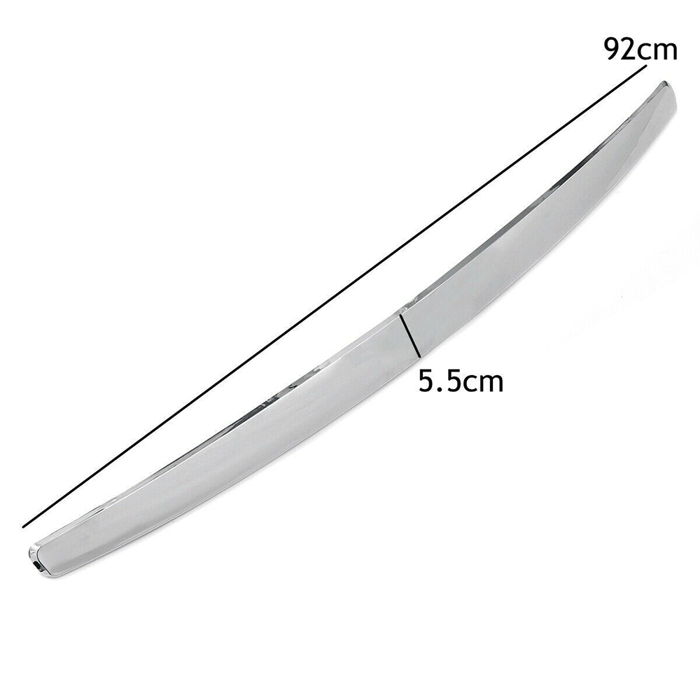 Chrome ABS Car Front Line Bonnet Hood Trim for ISUZU D-Max Dmax MU-X 2012-2016 — image 4