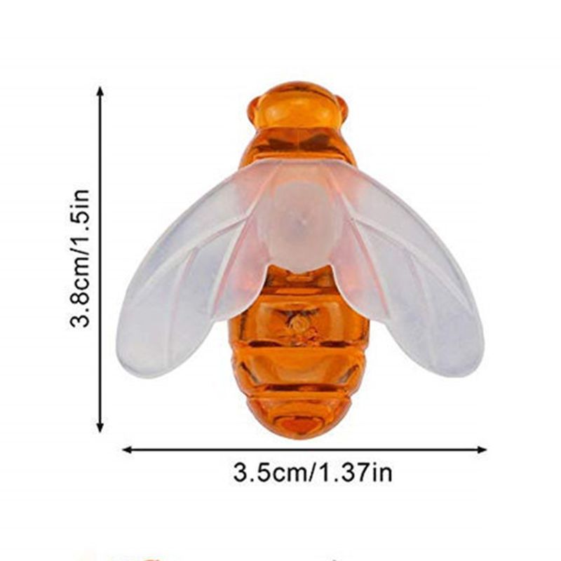 Solar Bee String Lights Outdoor Led Honeybee Fairy Lights Waterproof Solar Bumble Bee Lights for Garden Christmas Decor Warm White 7 Meters 50 Lights(8 โ image 2