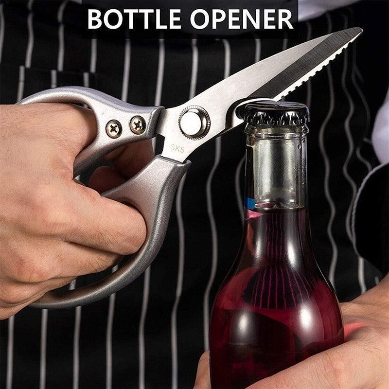 2X Japanese Heavy Duty Stainless Steel Kitchen Scissors Shears Fish Chicken Bone โ image 6