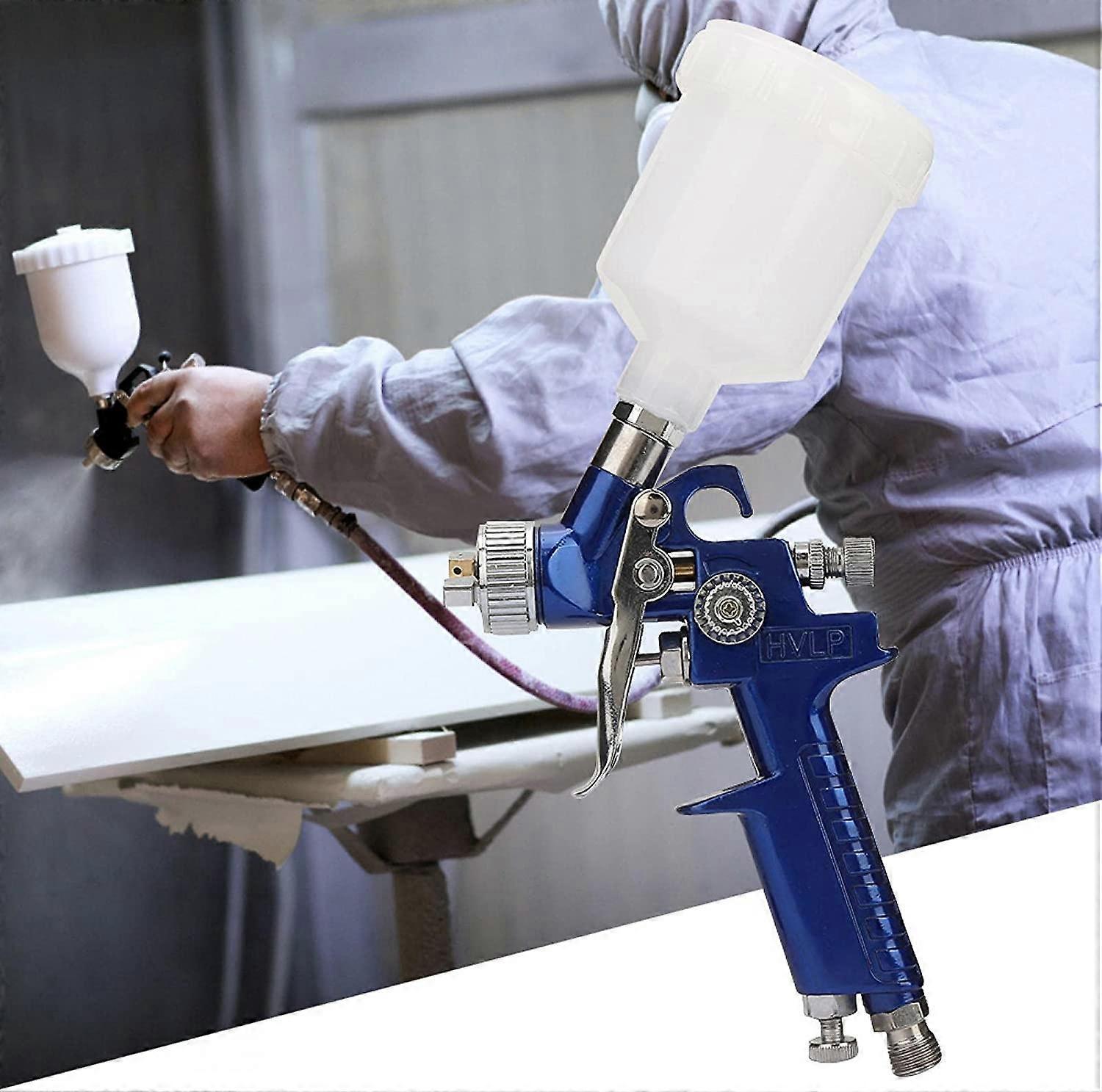 Multi-purpose Airbrush Set Car Spray Gun Oil Painting Pneumatic Gravity Airbrush European Type Connector(1.0mm) โ image 4