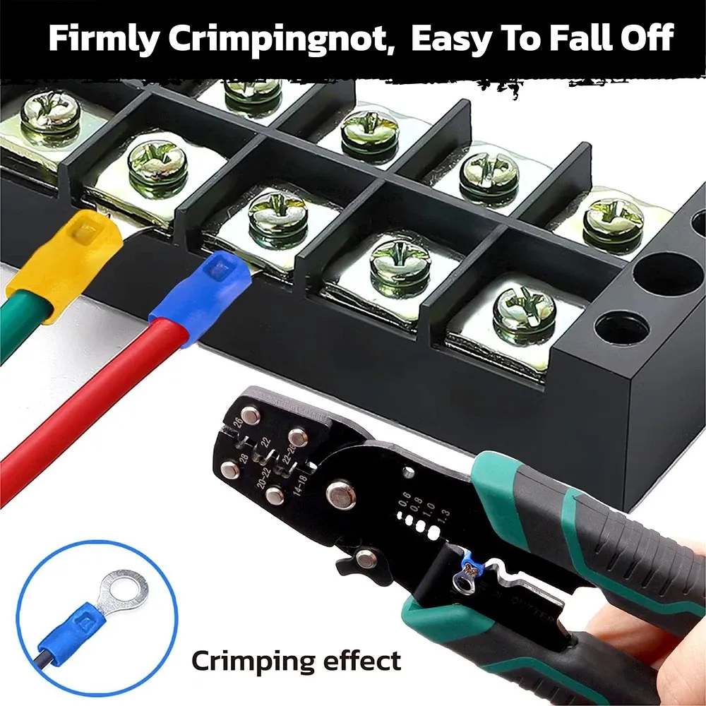 HORUSDY 308PCS Crimp Terminals Kit Ring Spade Butt Connector Set for Wiring โ image 6