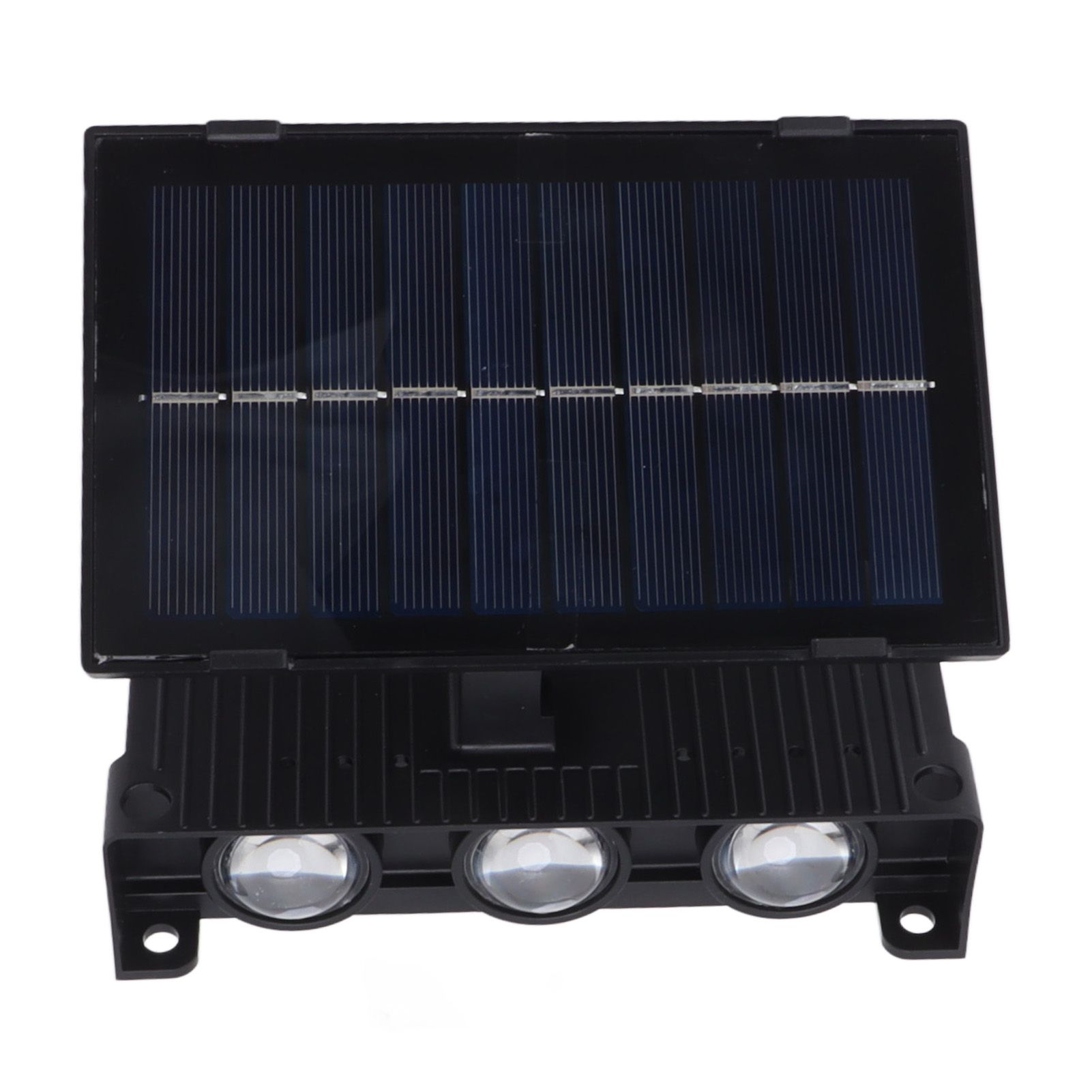 Solar Outdoor Lights Waterproof 6 LED Bulbs Ambient Outdoor Wall Lamp for Garden Patio Courtyard Terrace Indoor RGB — image 3