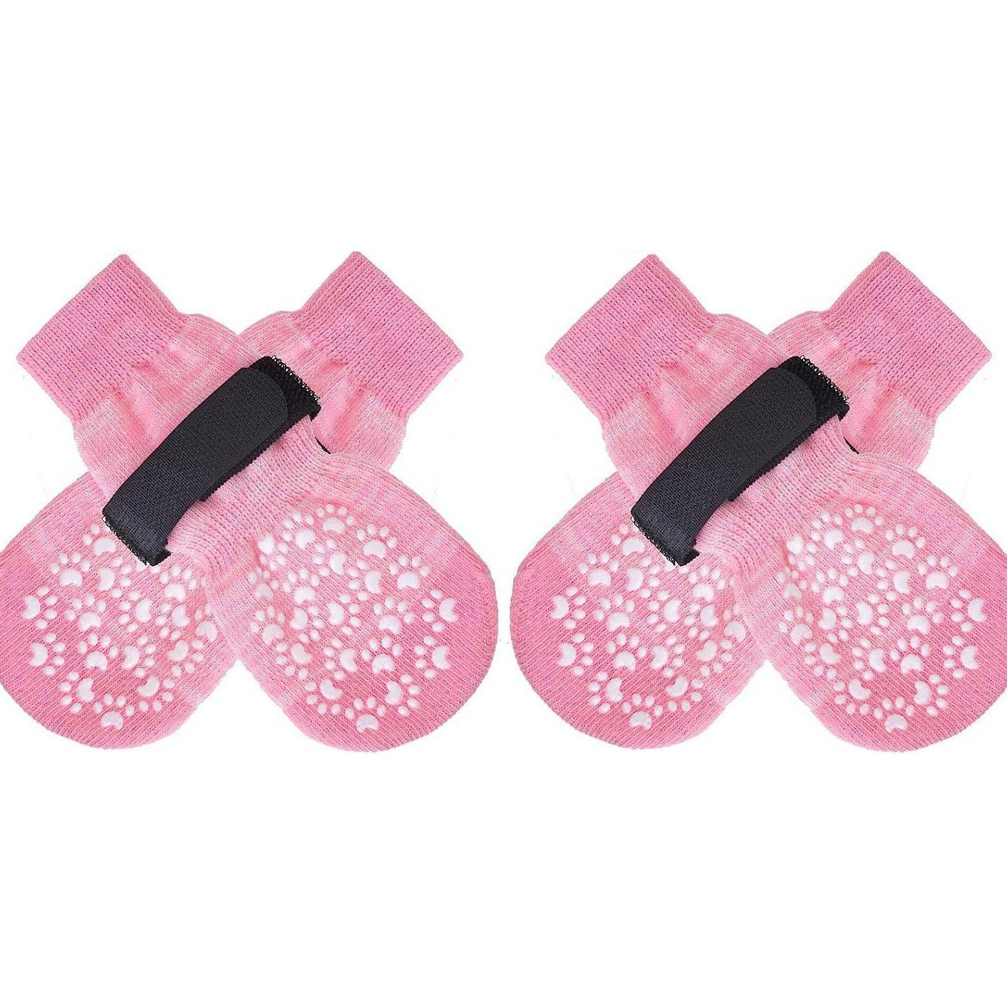Dog Socks Breathable Anti Slip 4 Pack Cotton โ image 5