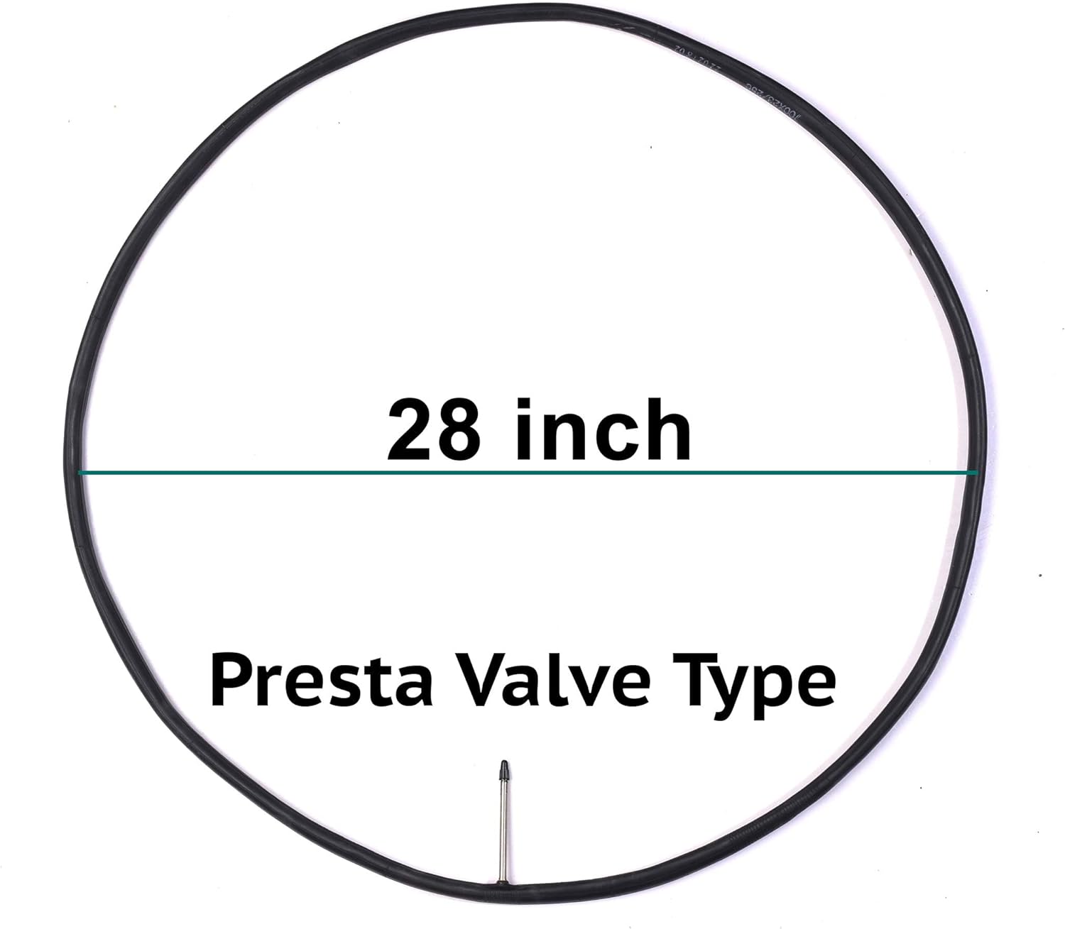 (6-Pack 700 × 20-25C Road Bike Replacement Inner Tubes Presta Valve 42mm for Road Bikes with Tire Size of 700c x 20, 23, and 25 (6 Inner Tubes with 2 Tire — image 5