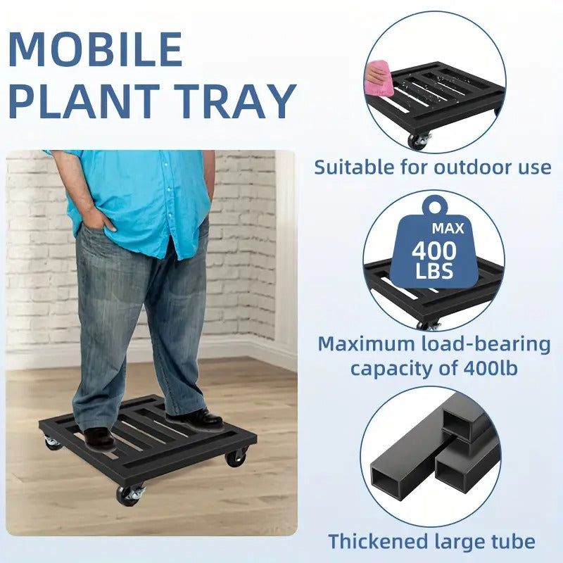 Lockable Wheel Plant Tray — image 2