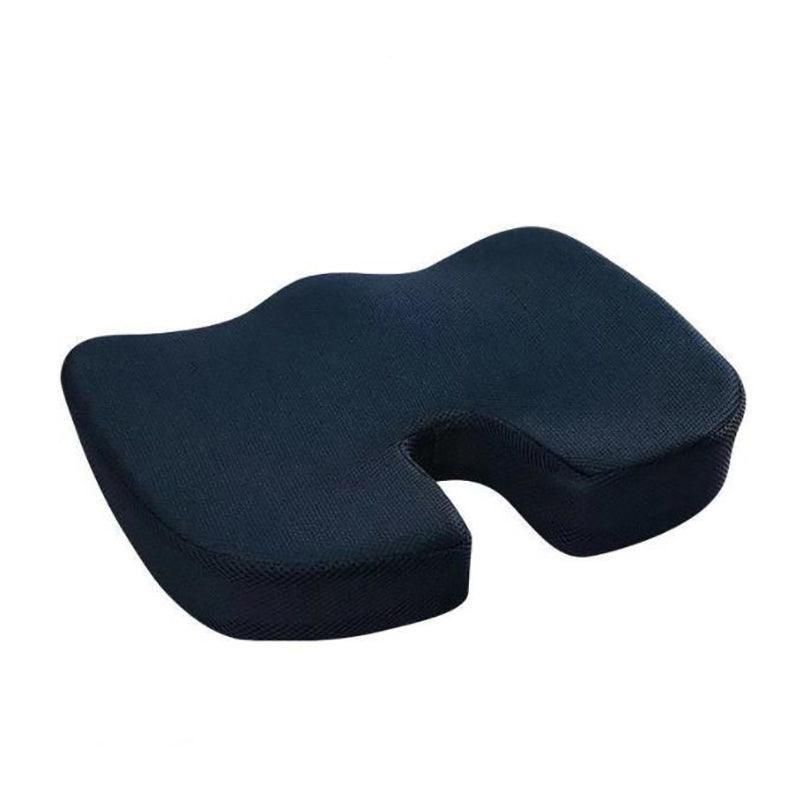 Orthopaedic Memory Foam Seat Cushion Support Back Pain Chair Pillow Car - Navy