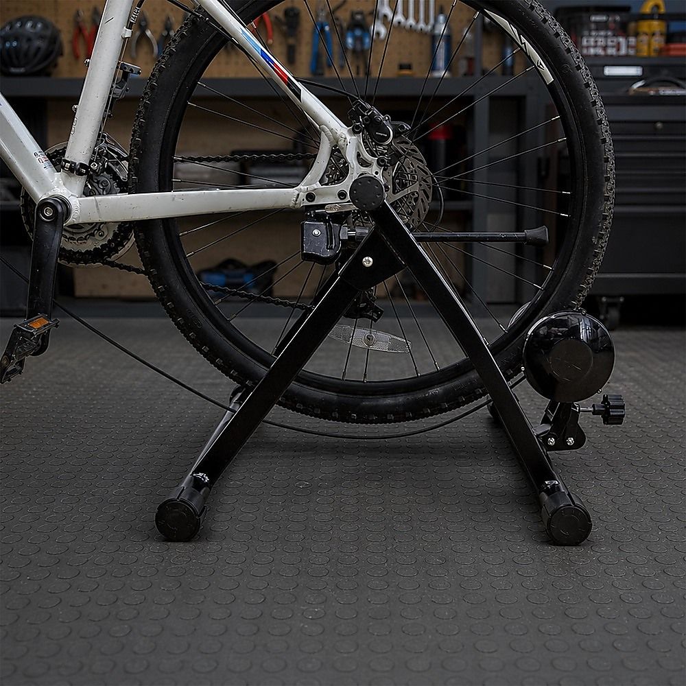 Indoor Bicycle Trainer – Magnetic Stationary Bike Stand for Home Fitness Workouts — image 3