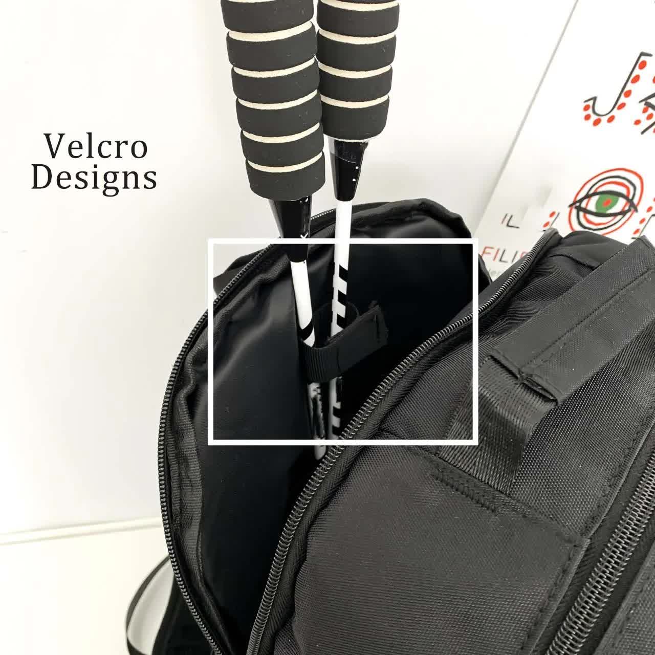 Orange And Black Stylish Sports Backpack with Contrast Pockets - Unisex Gym Bag for Badminton & Tennis — image 5
