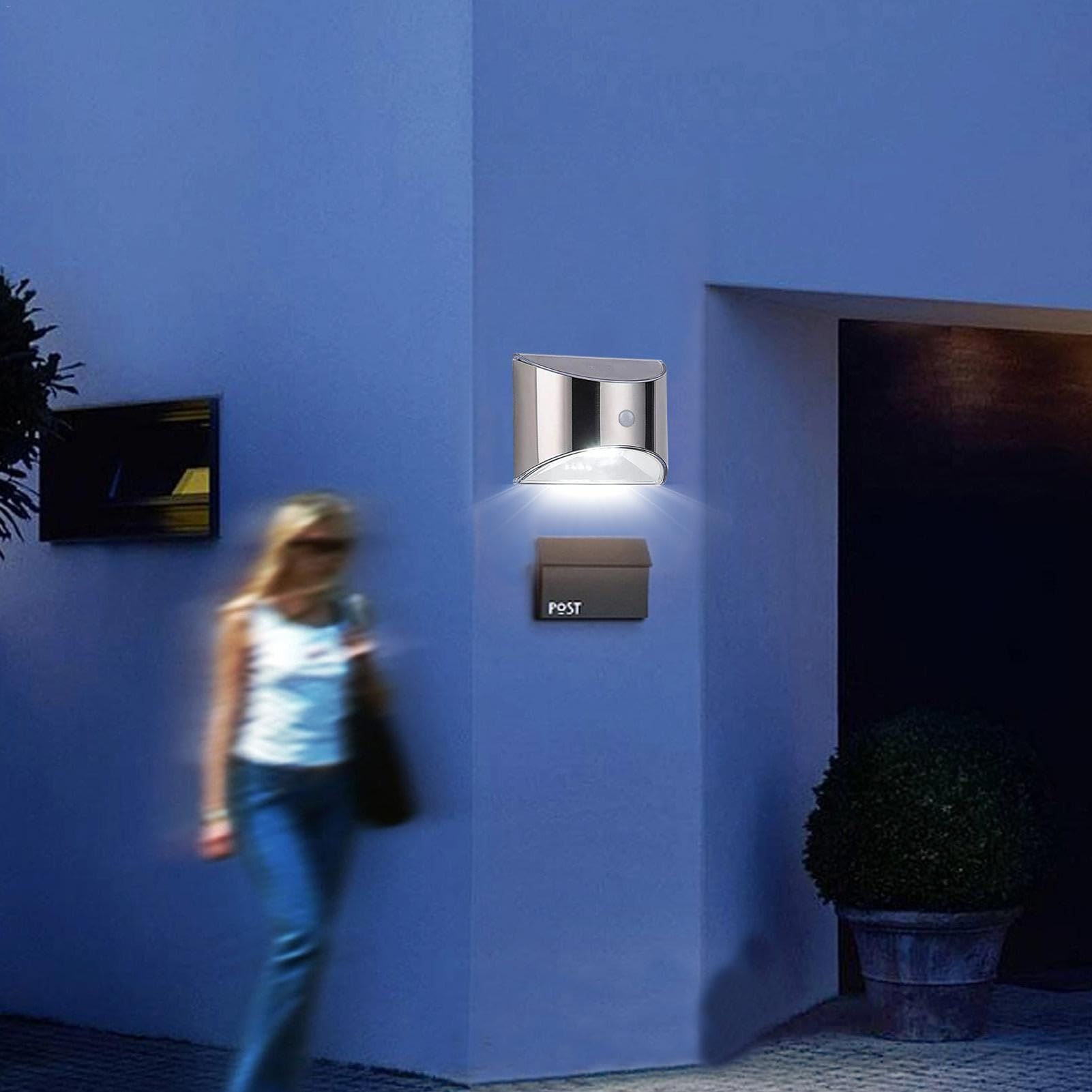 Solar House Number Sign - LED Light for House Number | Lighted Address Signs for Houses | Waterproof LED House Plate Address โ image 5