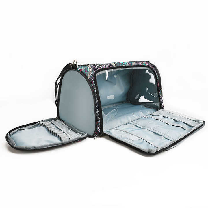 Leaf pattern Multi-Functional Crochet Hook and Yarn Storage Bag - Convenient Carrying Case for Crochet, Knitting Tools, and Yarn, with Stylish โ image 5