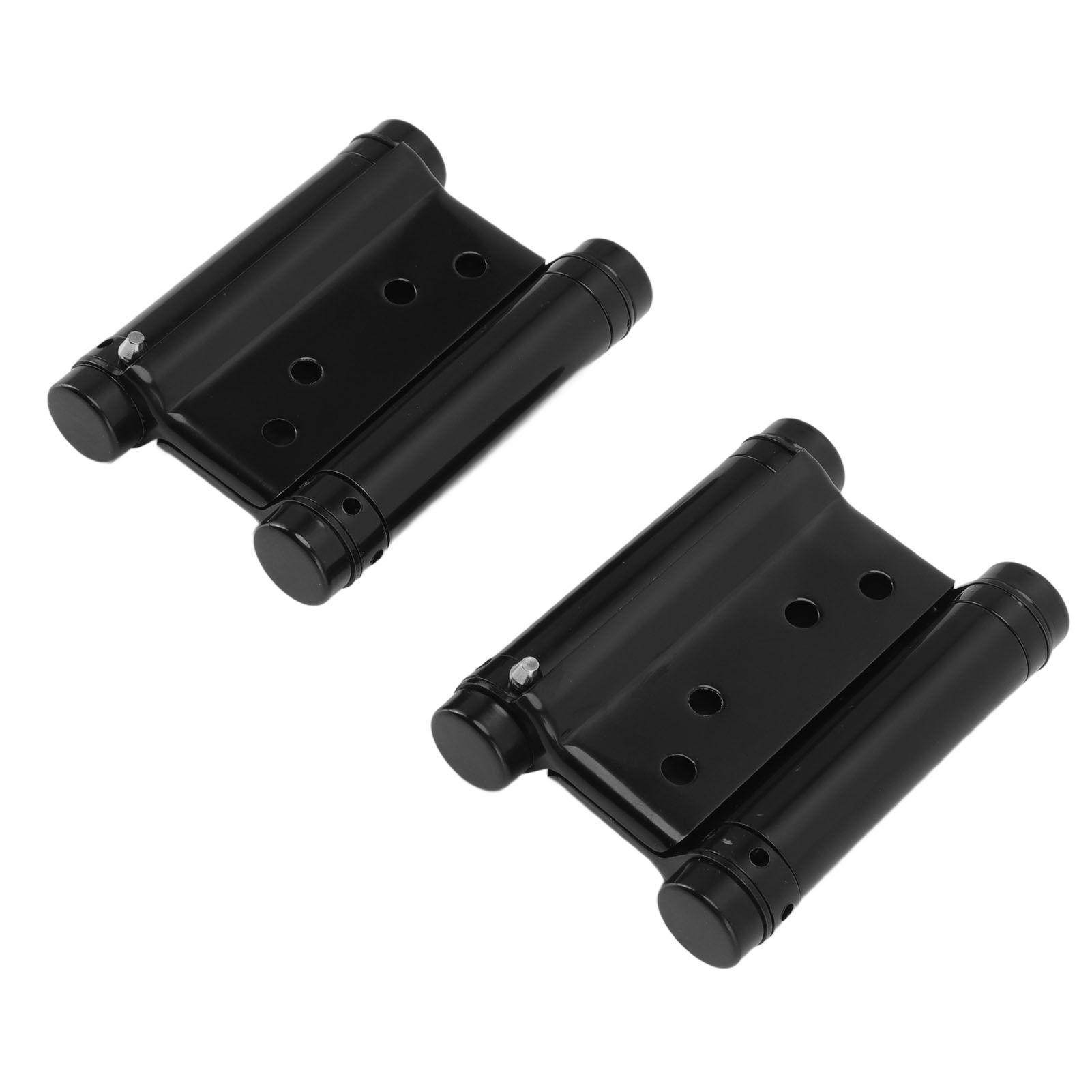 1 Pair Stainless Steel Double Action Spring Hinge Automatic Closing Fence Gate Spring Hinge Black Door Hinge โ image 6