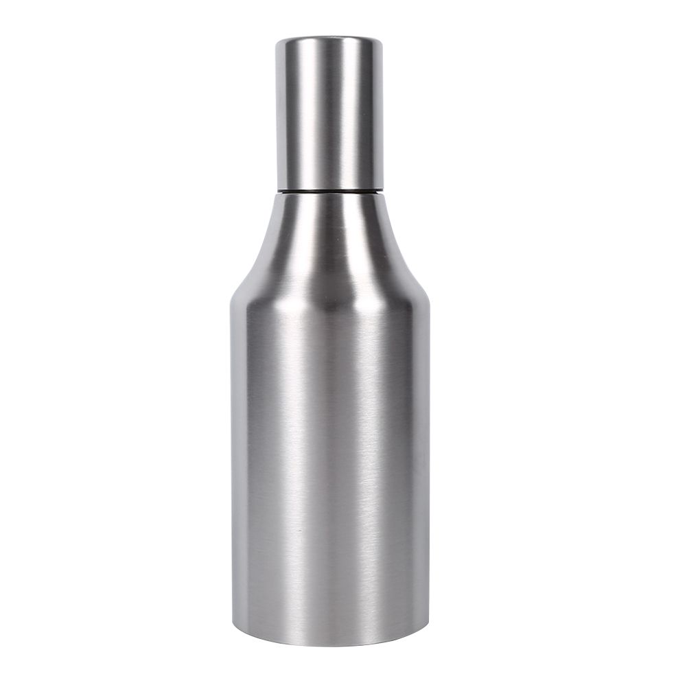 Practical Stainless Steel Oil Pot Can Drizzling Vinegar Dispenser Kitchen Supplies(1000ml)