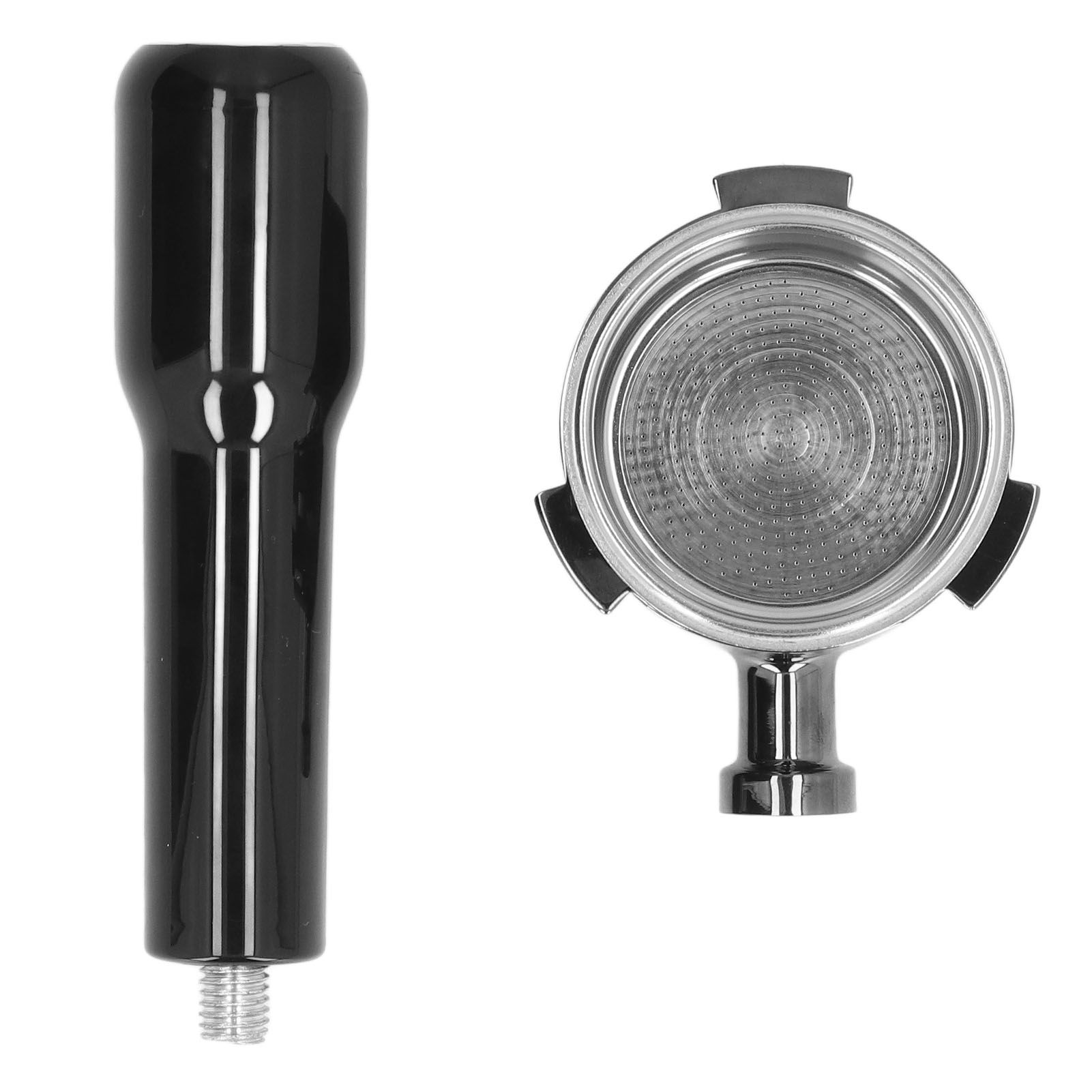 51mm Coffee Portafilter Zinc Alloy Coffee Bottomless Portafilter 3 Ears for DELONGHI ECP685 680 โ image 2