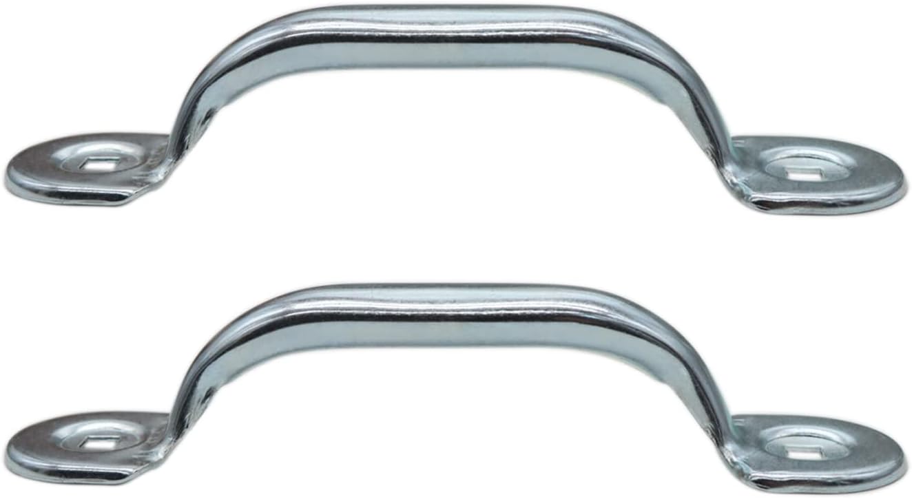 Xadnitu Garage Door Bottom Lift Handle for Most Gate Handles Replacement, Heavy Duty Door Pull Handle for Garage Outdoor Closet (2 Pack) โ image 3
