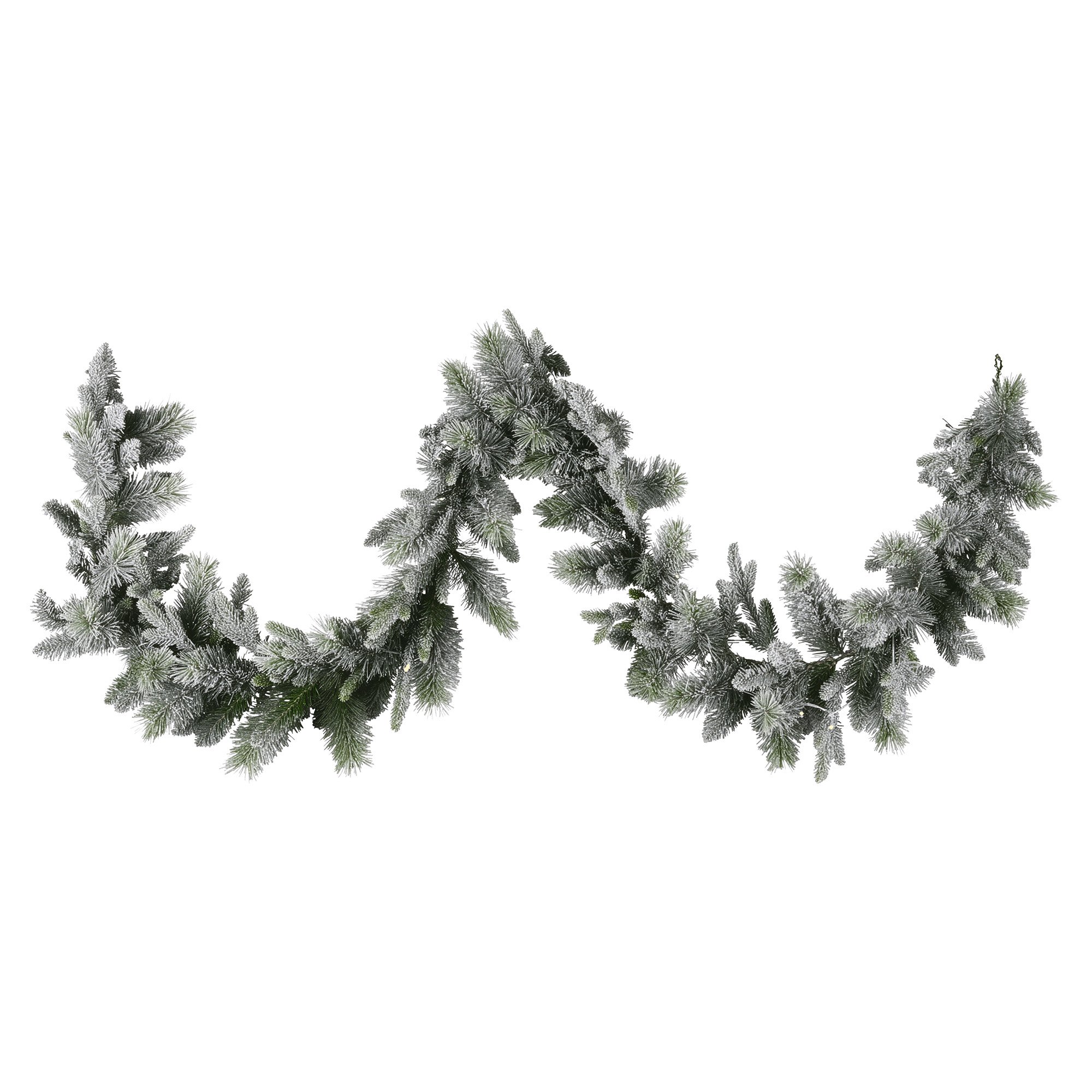 Christabelle 2.7m Christmas Garland Snowy with LED Lights Stamford Spruce Tree Decoration Ornament โ image 4