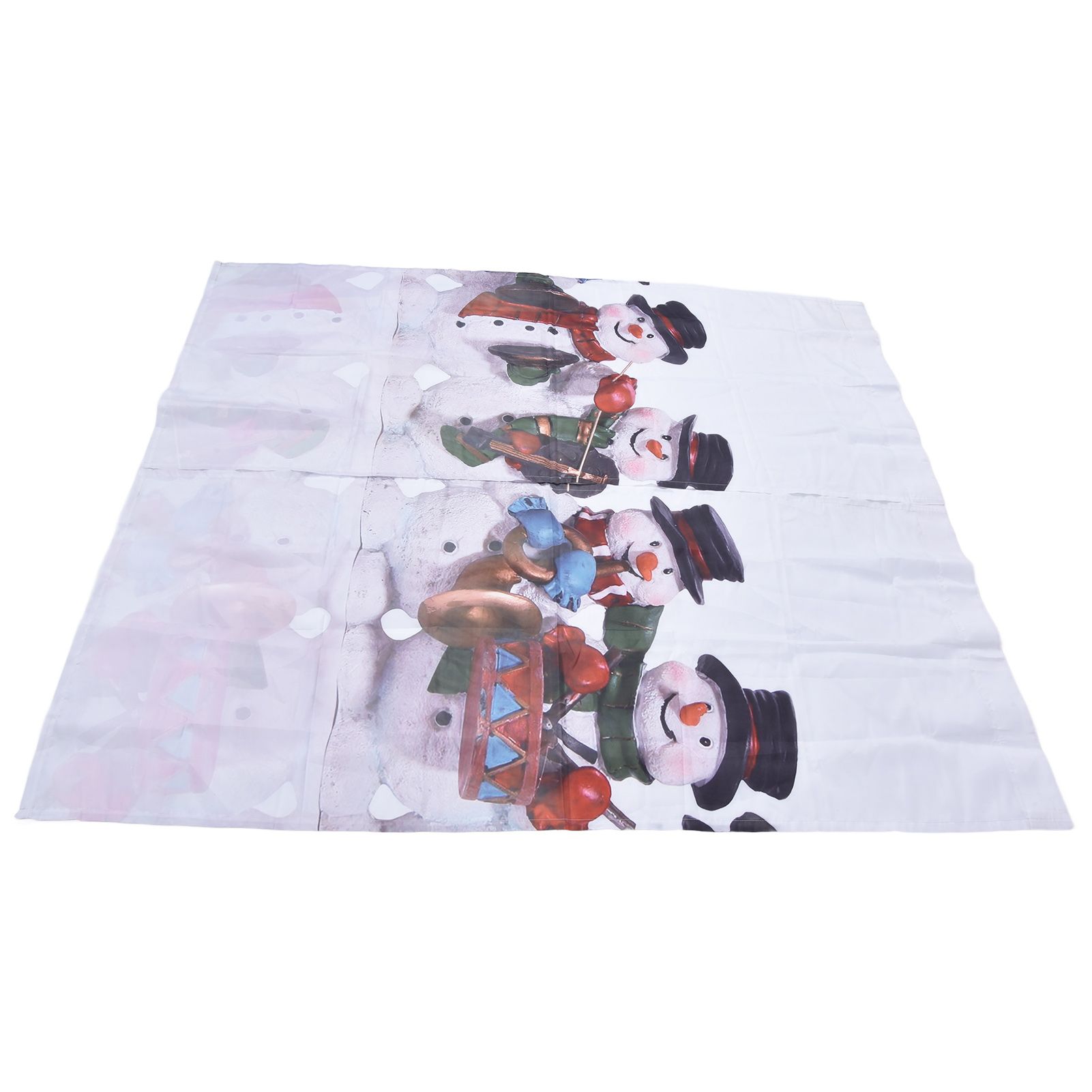 Digital Printing Blackout Curtain Snowman Pattern Blind Shade Window Drapes for Bedroom Living Room170x200cm Christmas Style 2 — image 2