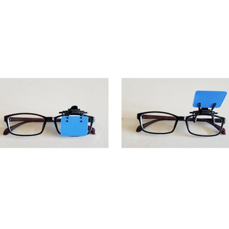 ISSF Flip-Up Eyeshield Sport Shooting Eye Shield Aim Blocker Targeting Sight Cover Blinding - Blue-Horizontal 4x3cm โ image 5