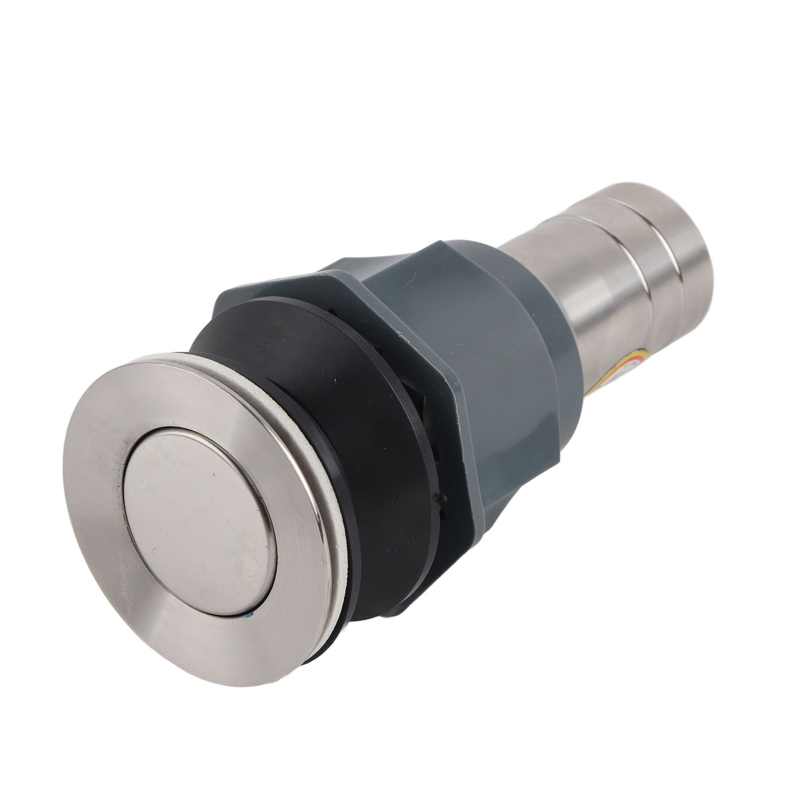 No Glue Stainless Steel Basin Drain Sink Drain Stopper NonOverflow Bathroom Hardware — image 4