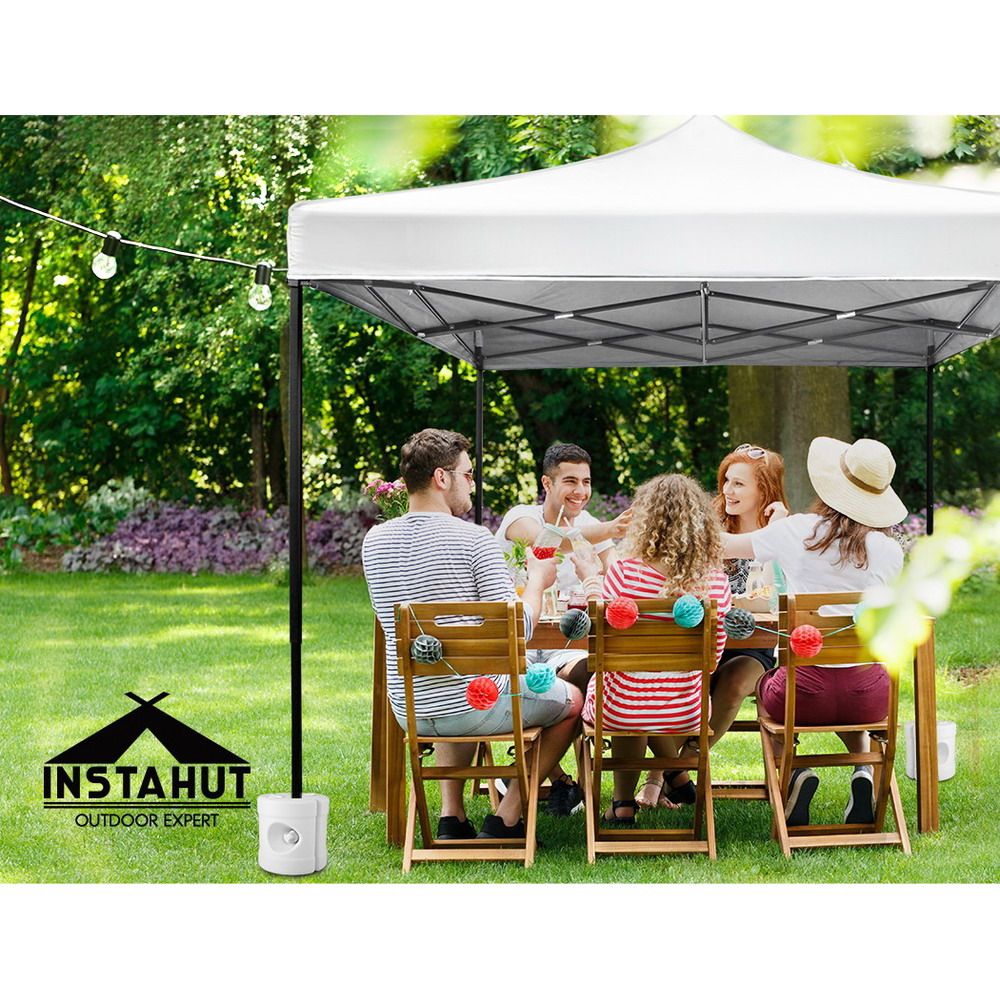 Instahut Gazebo Base Pod Kit Pop Up Marquee Set Outdoor Wedding Tent Canopy Leg 4 pcs โ image 6