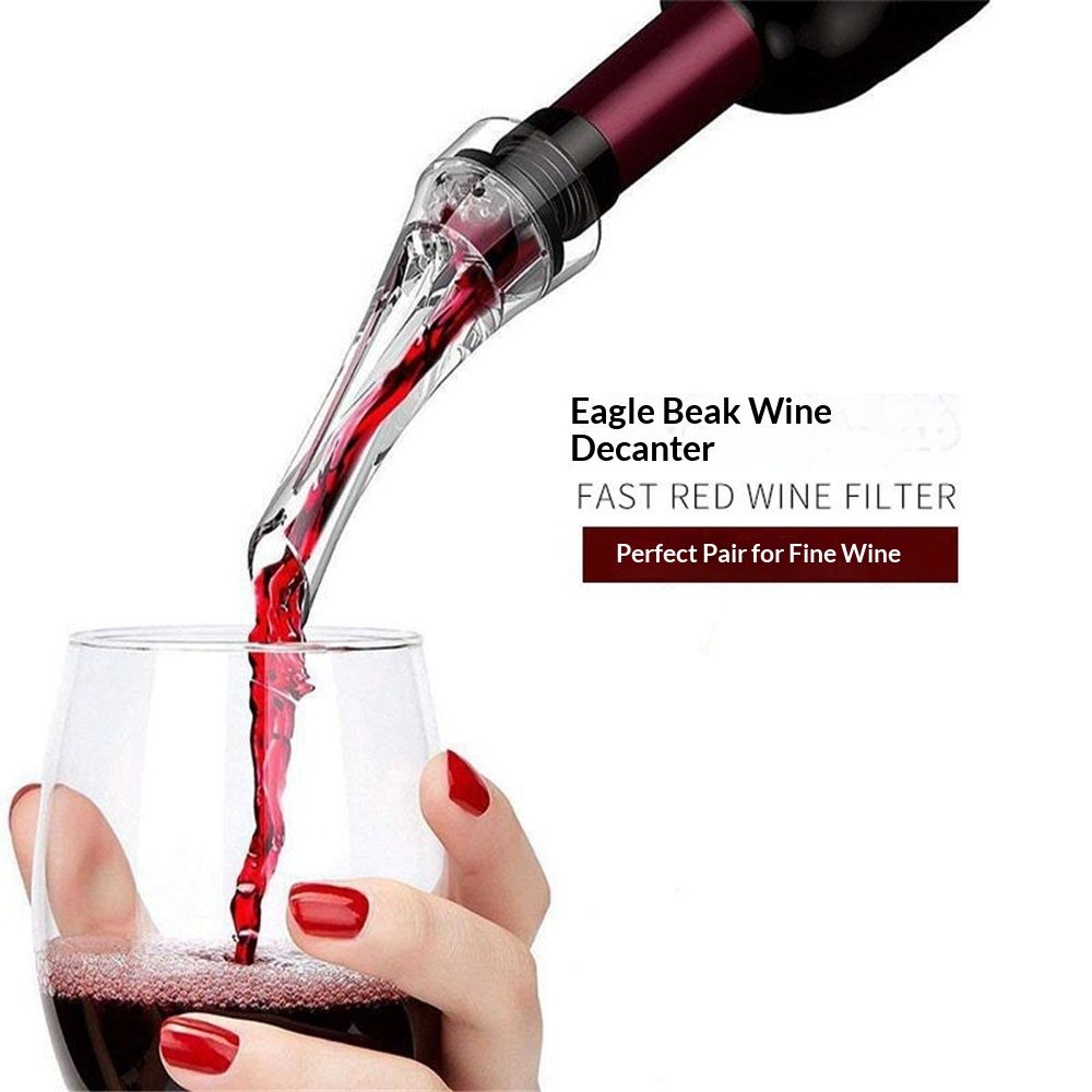 Wine Updated Professional Wine Aerator for Superior Flavor, Enhanced Bouquet & Rich, Smooth Finish. No-Leak, No-Drip, Spill-Free Design โ image 3