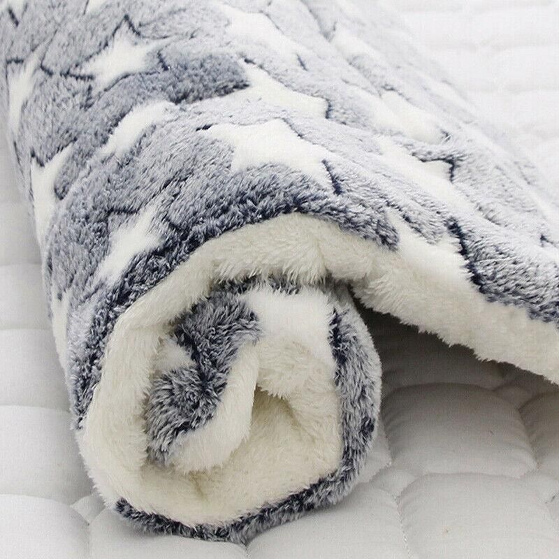 S Size Puppy Dog Cat Cushion Mattress Blanket Bed Soft Warm Pet Pad Winter Kennel House - Pink Bear โ image 6