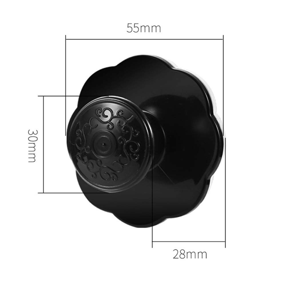 4Pcs Self-Stick Drawer Knobs Instant Cabinet Drawer Handle Helper Kitchen Cabinet Door Window Drawer Auxiliary Pulls (Black) โ image 2