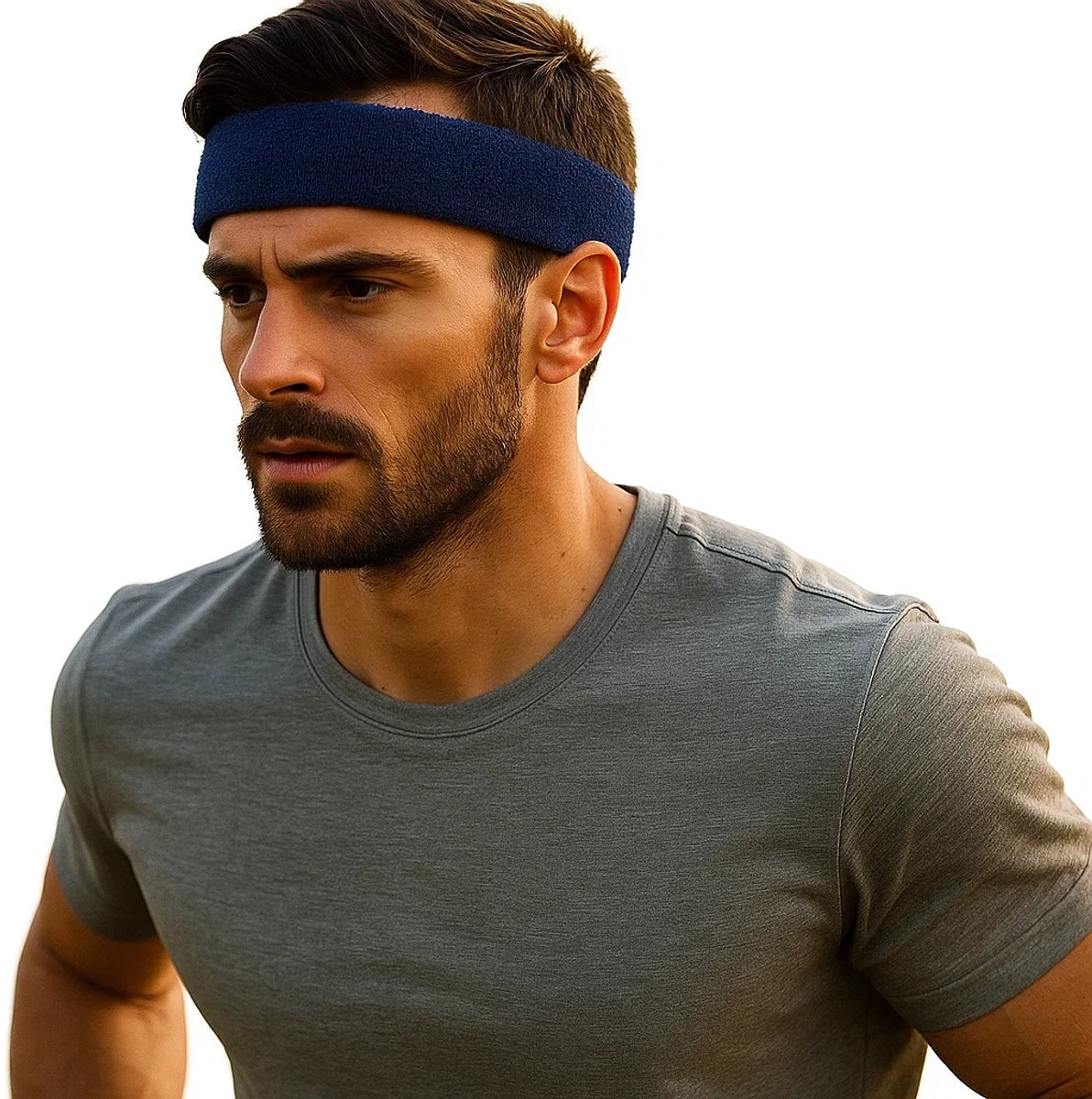 Headband | Sweatband | Sweatbands | Head | Sports band | Dark Blue