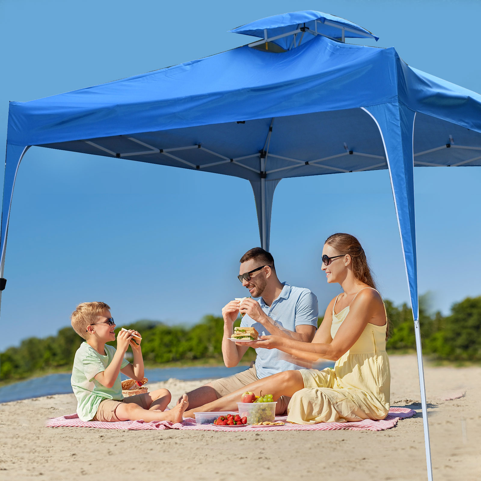 Arcadia Furniture 3M x 3M Outdoor Folding Tent - Navy โ image 4