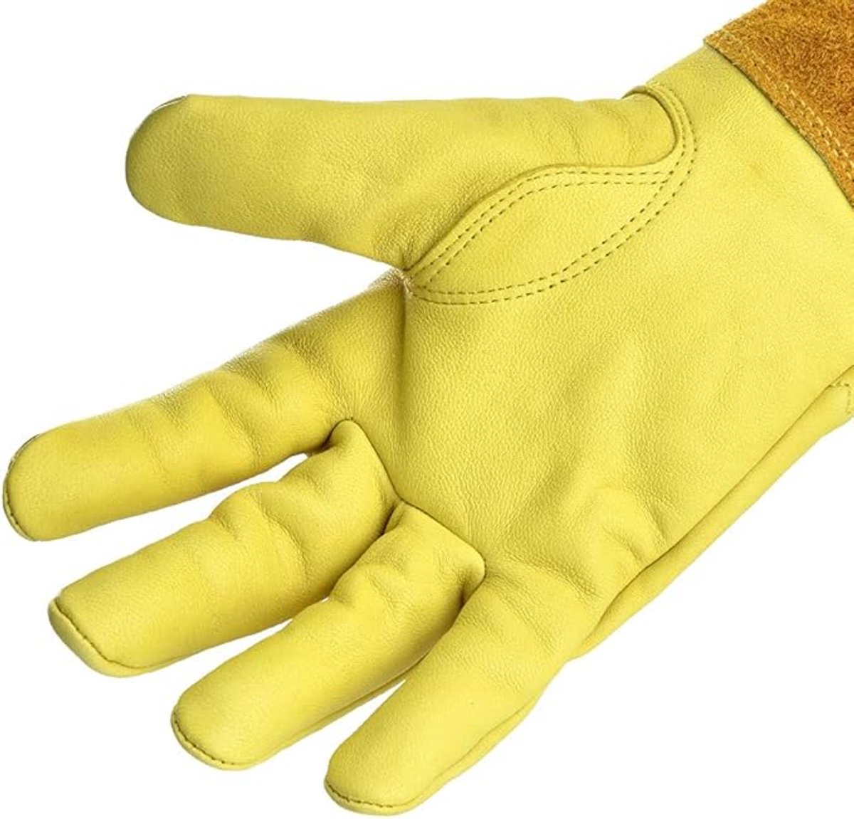 Gardening Gloves - 1 pair - Women/Men - Thorn-Resistant Cowhide Leather rose/blackberry pruning - thorn- and cut-resistant gardening gloves with long leather — image 5