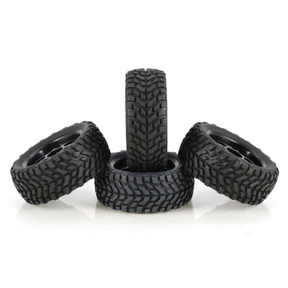 4PCS 2.95 Inch Rubber Butyl Rain Forest Mud Tire for MN99S HSP HPI Wltoys 144001 124018 124019 MN90 โ image 5