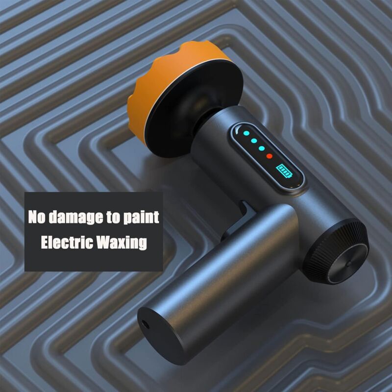 Portable Waxing Polisher With Polishing Pad, Polisher With 2000Mah Lithium Battery Brushless Polisher — image 3
