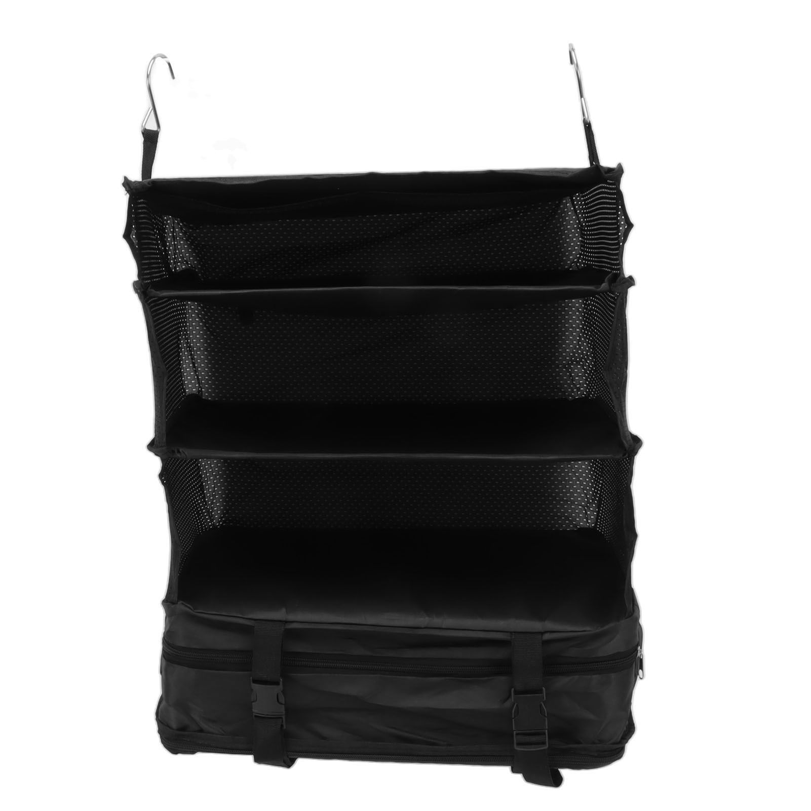 Hanging 3 Shelf Travel Shelves Bag Portable Multifunctional Large Capacity Hanging Packing Cubes Storage Bag — image 4