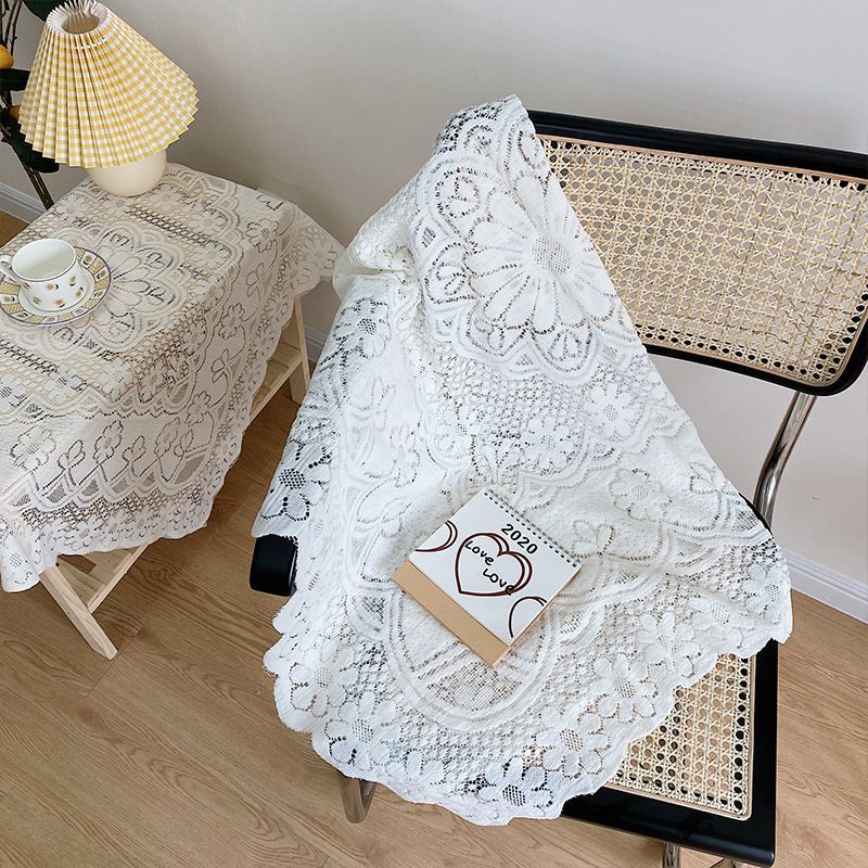 2 Pack White Lace Tablecloth 60×60cm — image 4