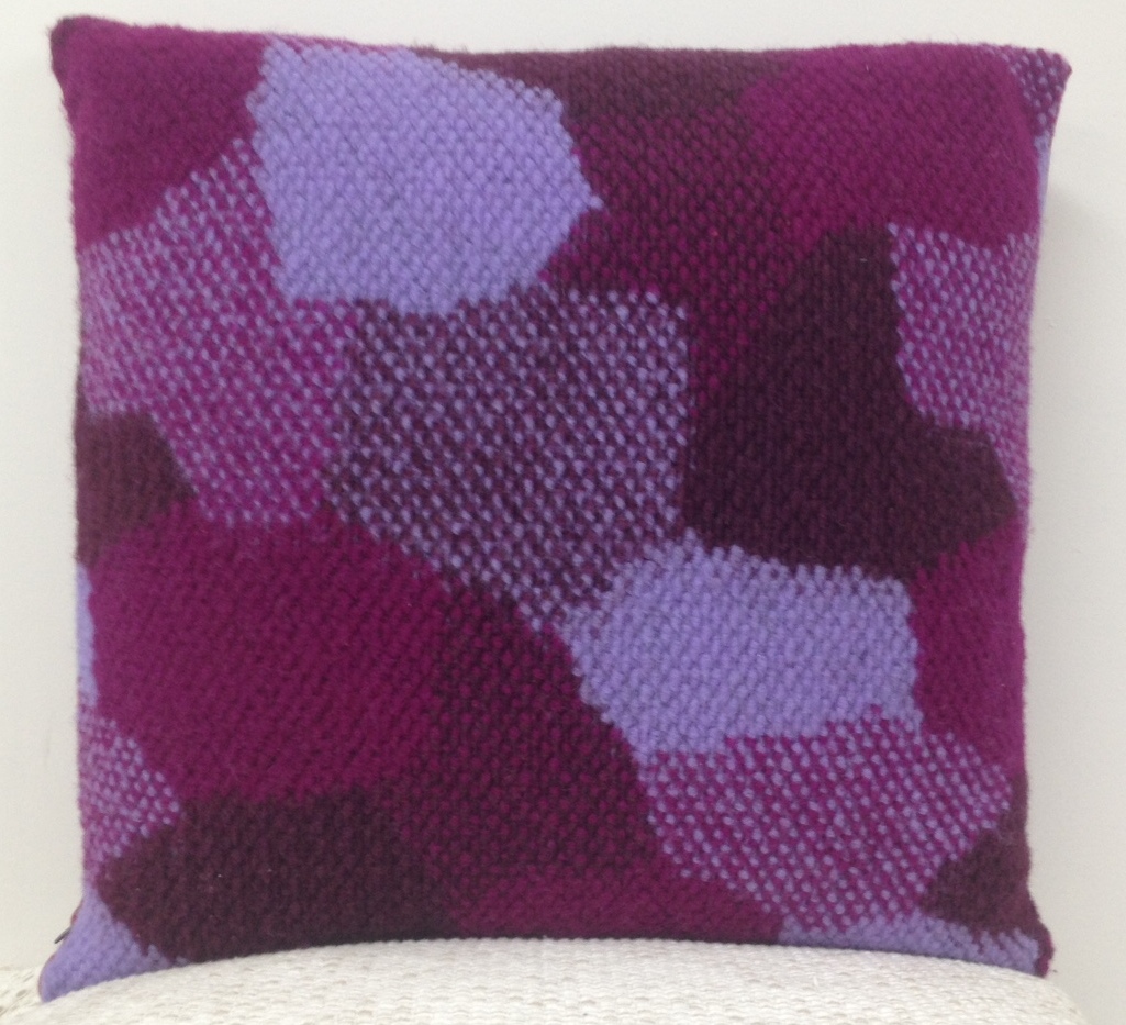 Pack of 2 Giovanni Fuchsia Purple Cushion Cover Made In Europe โ image 2