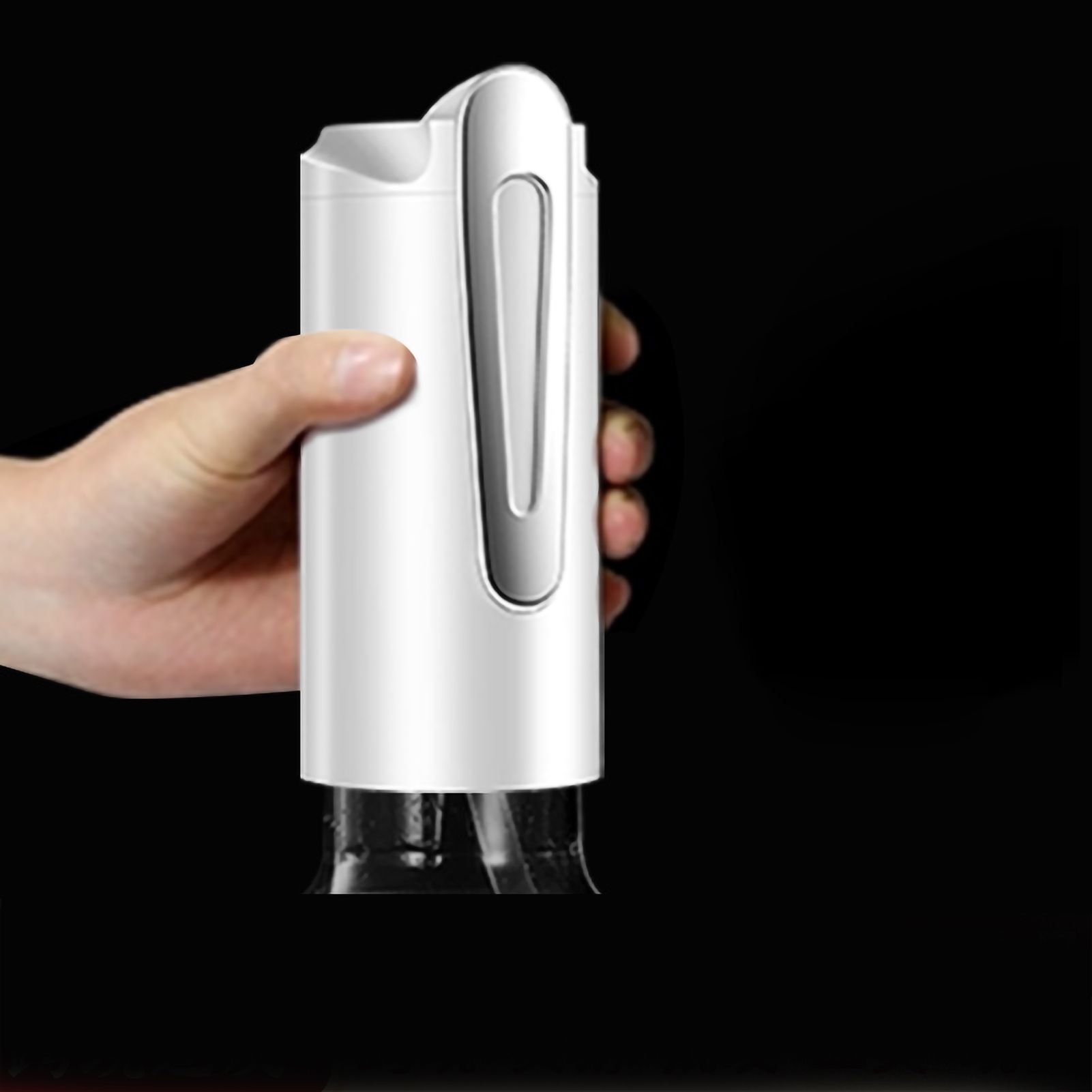 Water Dispenser ABS Electric USB Intelligent Quantitative Spray Lacquer Drink Pump for Outdoor Silvery โ image 2