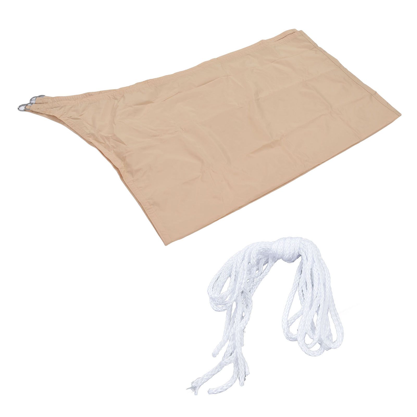 Sun Shade 2x3m Quadrangle Beige Wear Resistant Durable Polyester Waterproof Widely Used Portable Lightweight Shade Sail — image 5